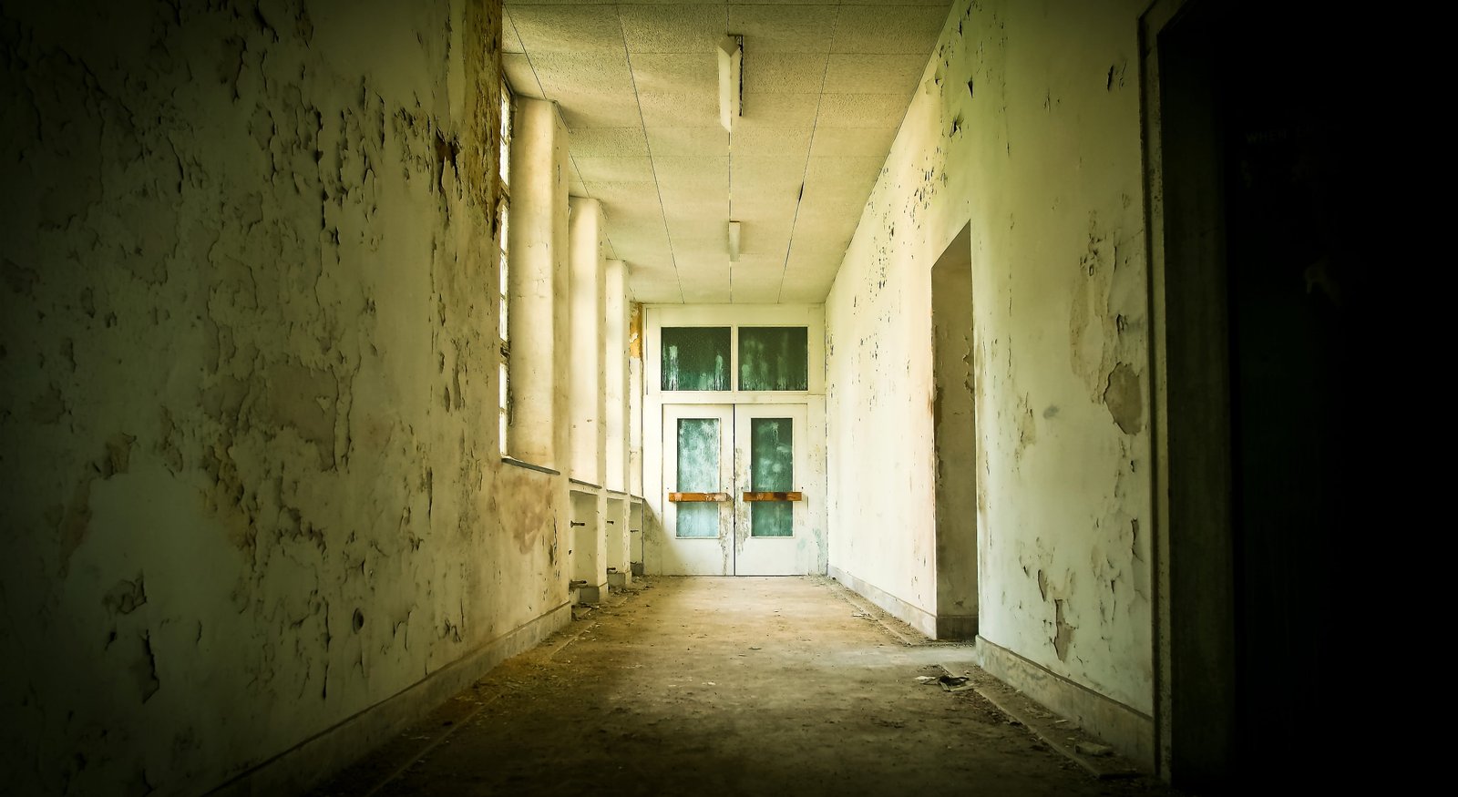 white concrete hallway during daytime lost places lapsed old 2k 4k 5k