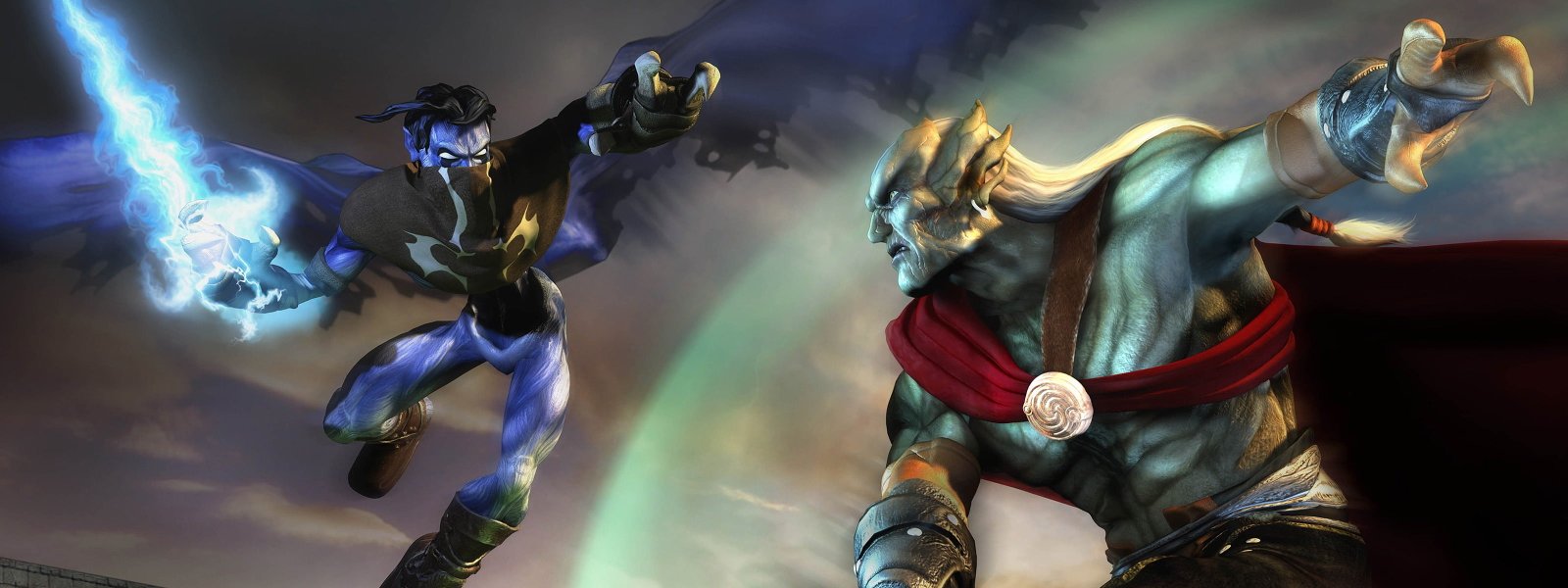 anime dual kain legacy raziel screen widescreen dualmonitor dualscreen 2k