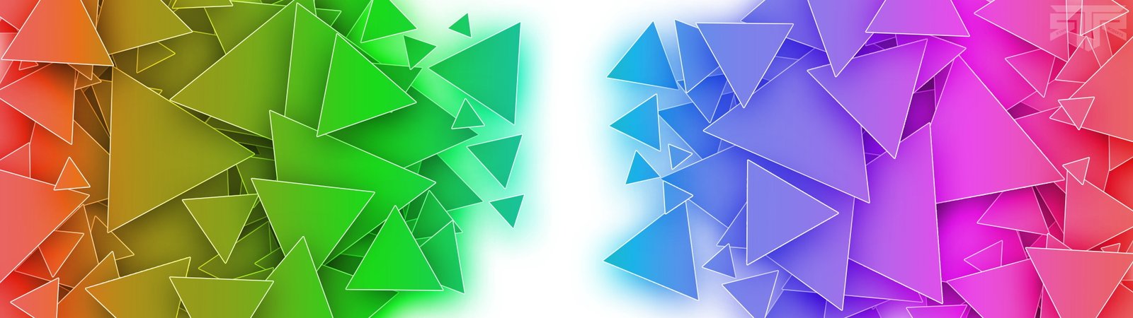 abstract Colorful digital art Dual Monitors Multiple Display widescreen dualmonitor dualscreen 2k 4k