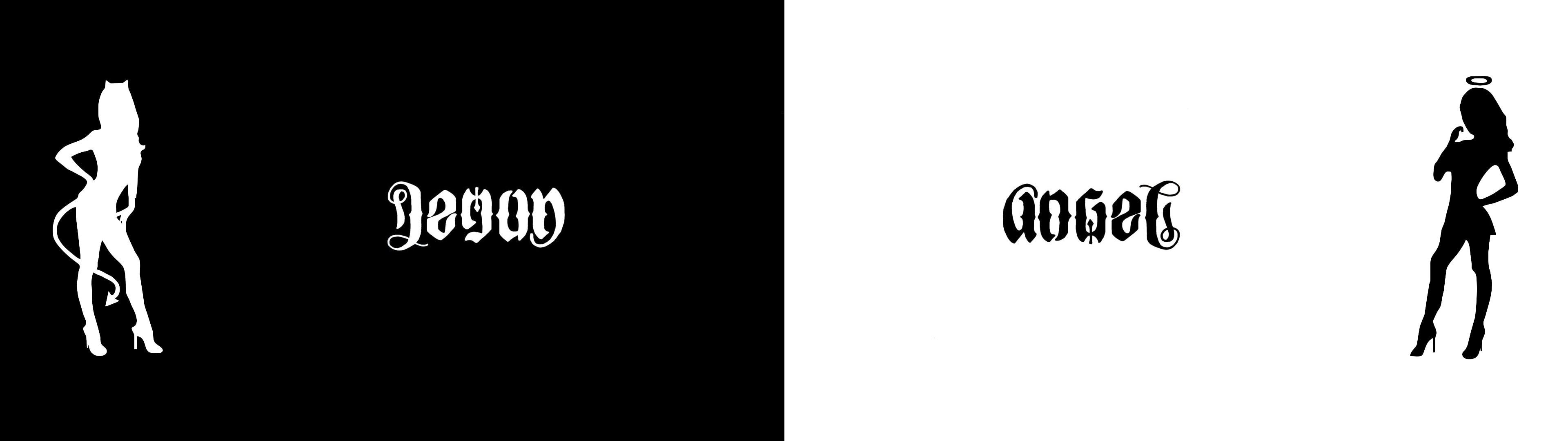 ange angel demon devil dual monitor screen widescreen dualmonitor dualscreen 2k 4k