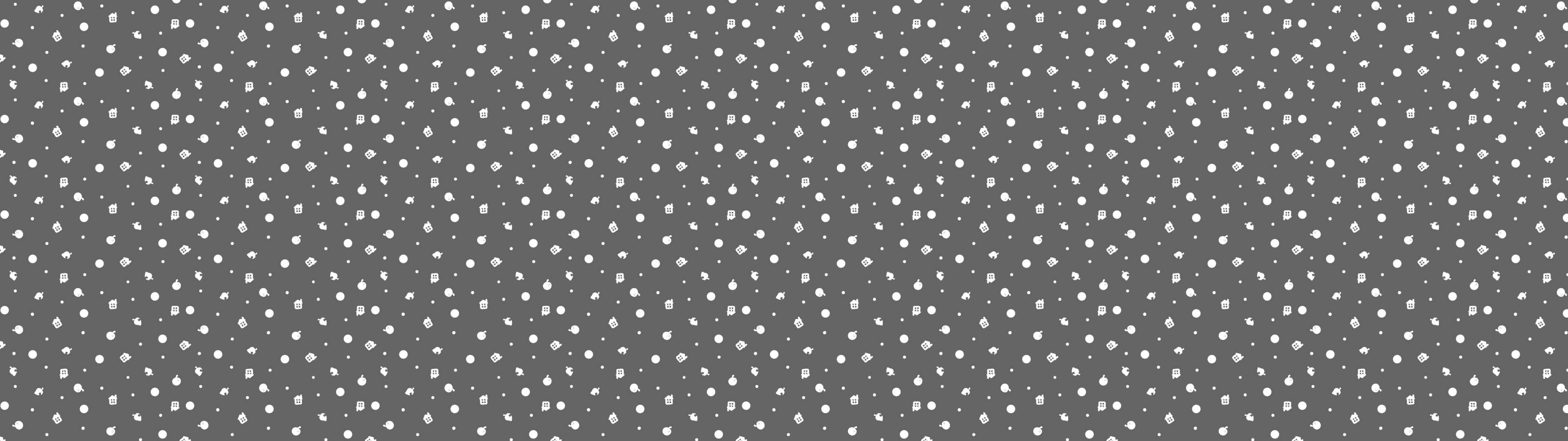 Animal Crossing New Leaf Dual Monitors gray widescreen dualmonitor dualscreen 2k 4k