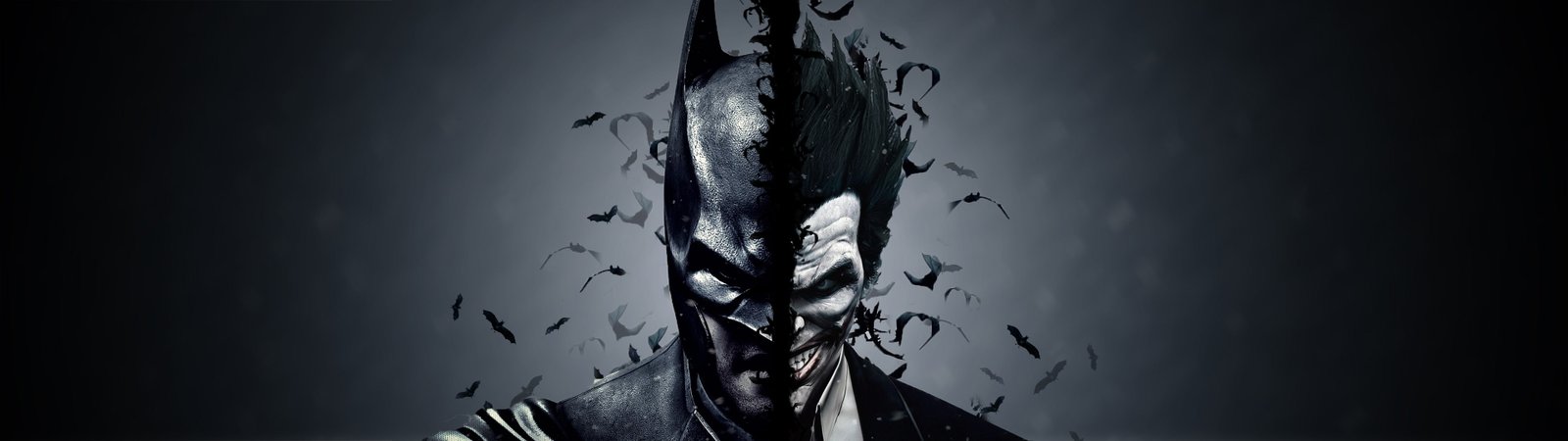 Batman Begins Joker multiple display dual monitors widescreen dualmonitor dualscreen 2k 4k