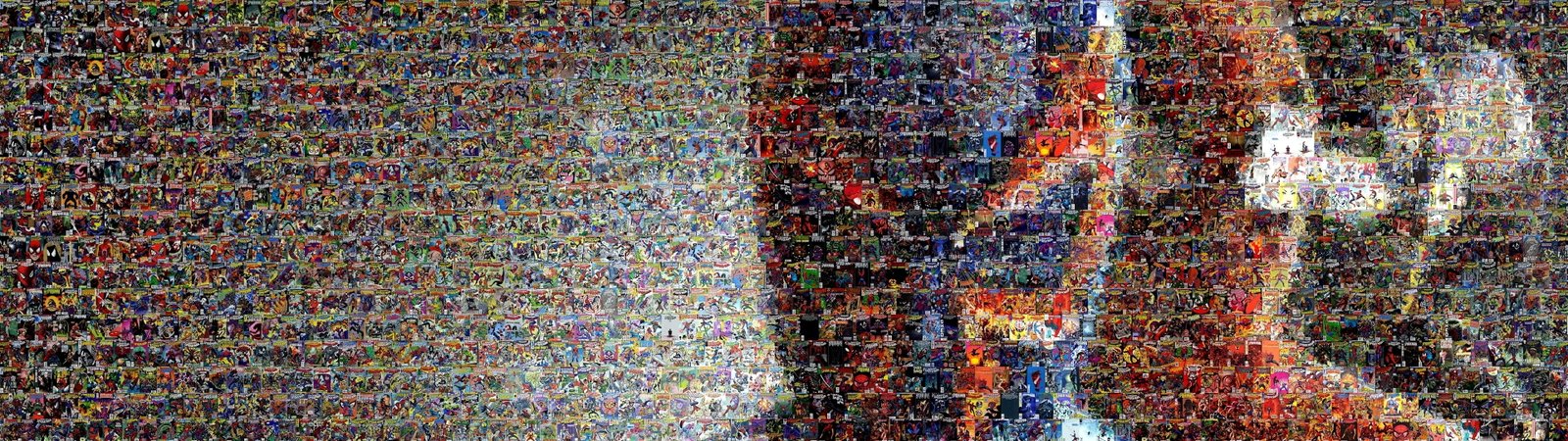 collage comics dual marvel mosaic multi screen spiderman widescreen dualmonitor dualscreen 2k 4k