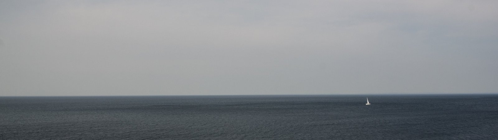 dual monitors multiple display horizon sea sky over water widescreen dualmonitor dualscreen 2k 4k