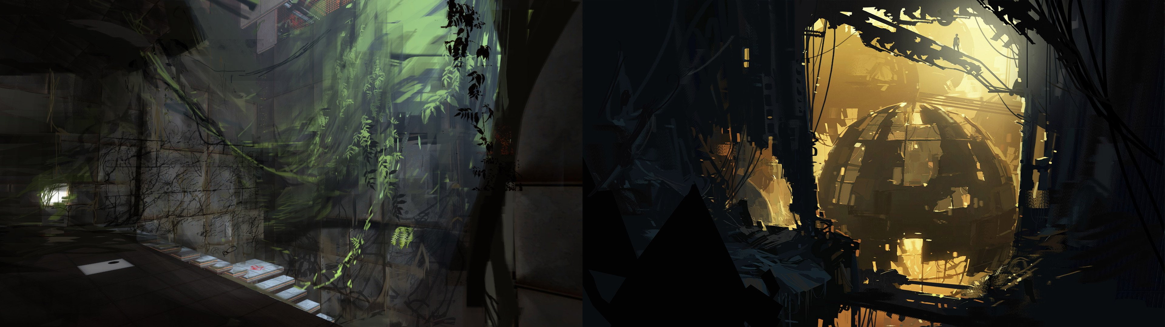 dual game monitor portal screen widescreen dualmonitor dualscreen 2k 4k