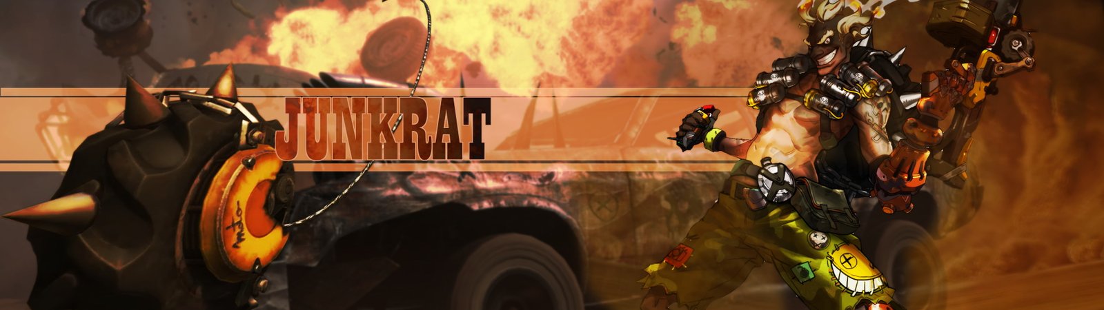 junkrat jamison fawkes scapp author blizzard entertainment overwatch video games dual monitors widescreen dualmonitor dualscreen 2k 4k