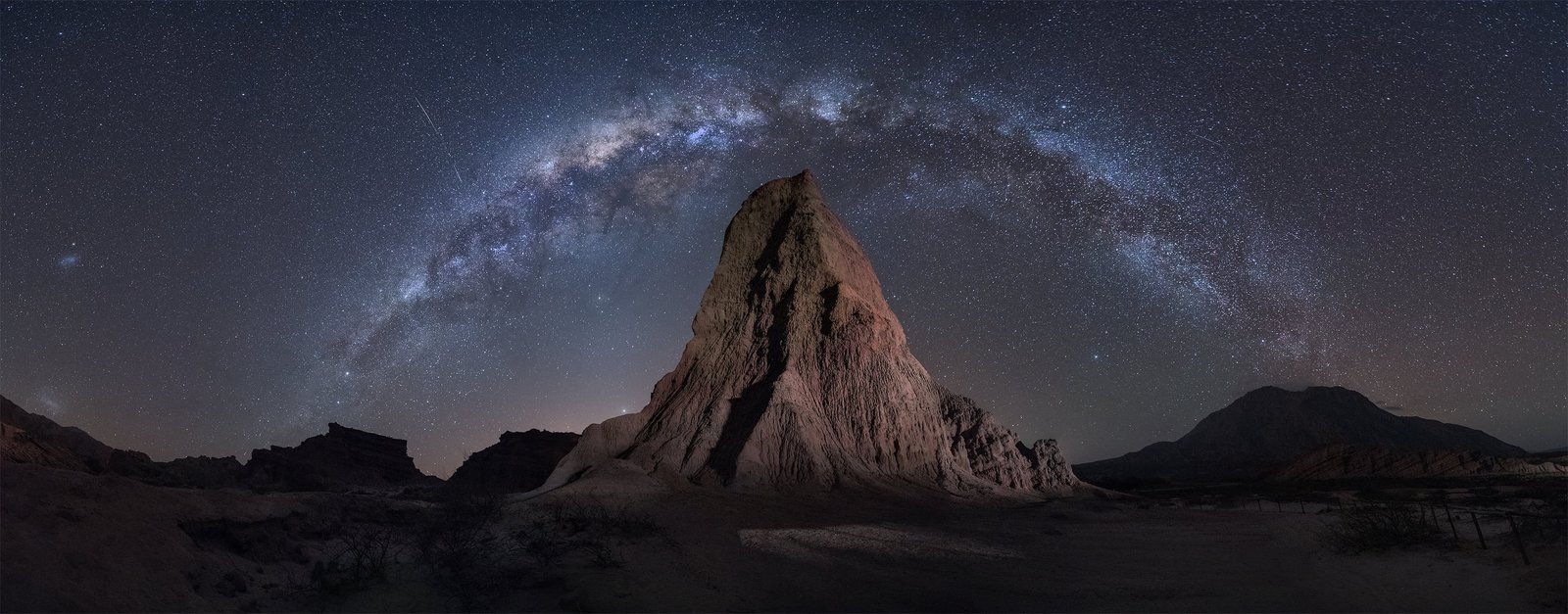 landscape photography stars Milky Way night nature dual monitors widescreen dualmonitor dualscreen 2k