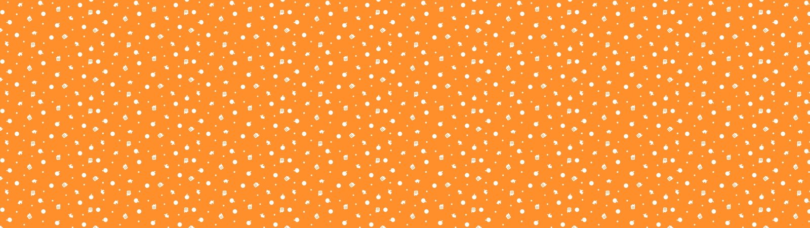 orange and white polka dot textile Animal Crossing New Leaf widescreen dualmonitor dualscreen 2k 4k