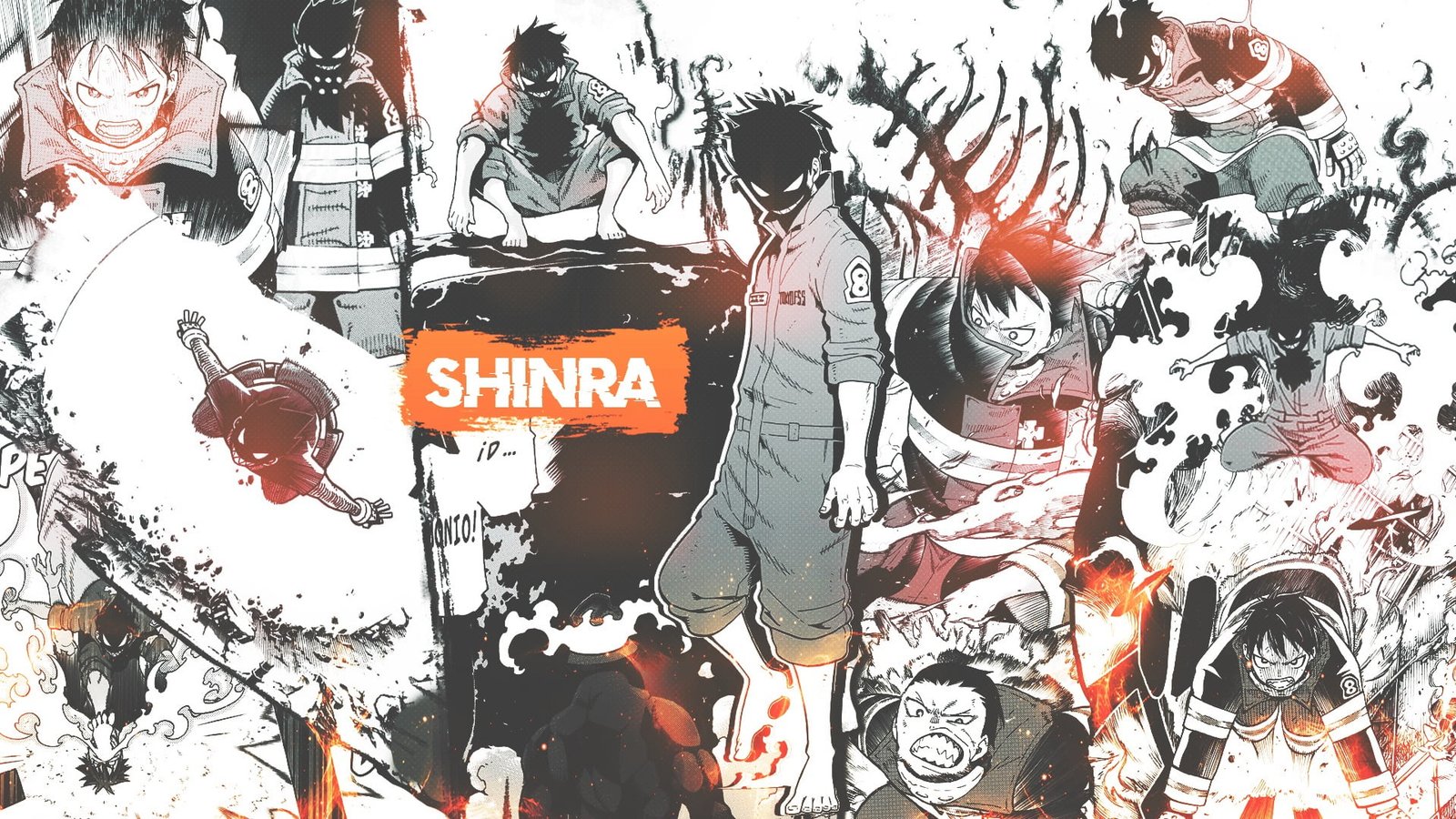 Anime Fire Force Shinra Kusakabe 2k