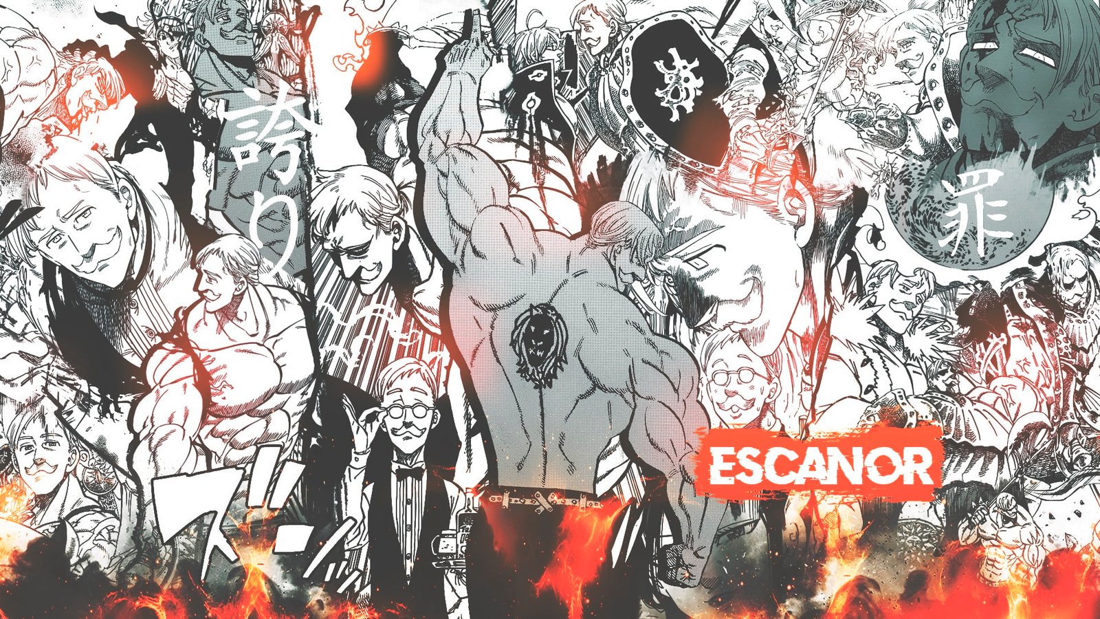 Anime The Seven Deadly Sins Escanor 2k