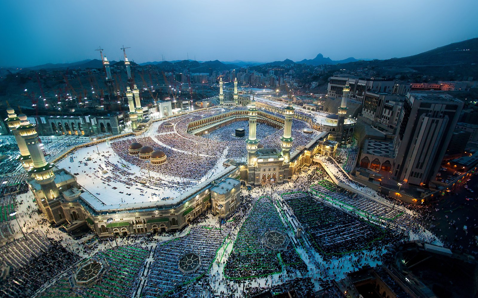 Masjid Al Haram Or Holy Mosque Great In Mecca Is The Largest World And Surrounds Holiest Site Of Islam Kaaba City Saudi Arabia 2k 4k 5k