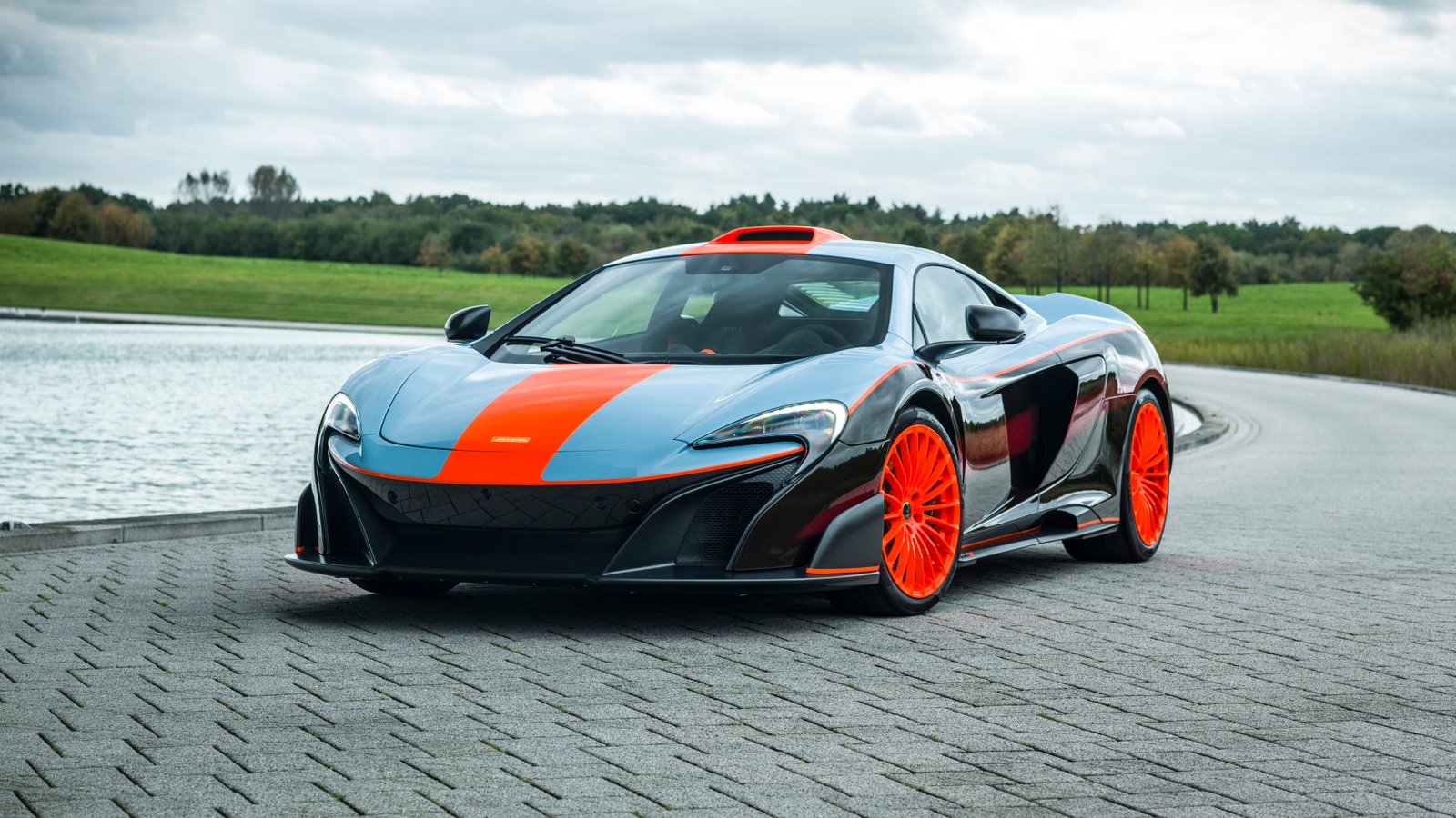 McLaren MSO LT Gulf Racing Theme 2k 4k 5k 8k