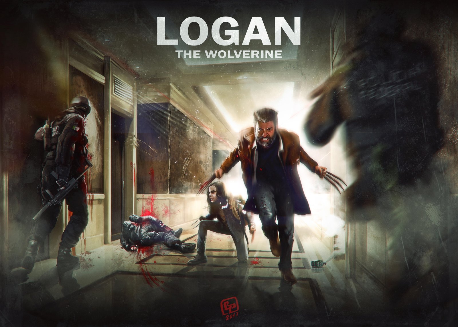 Artwork Wolverine Logan Digital paint 2k 4k 5k 8k