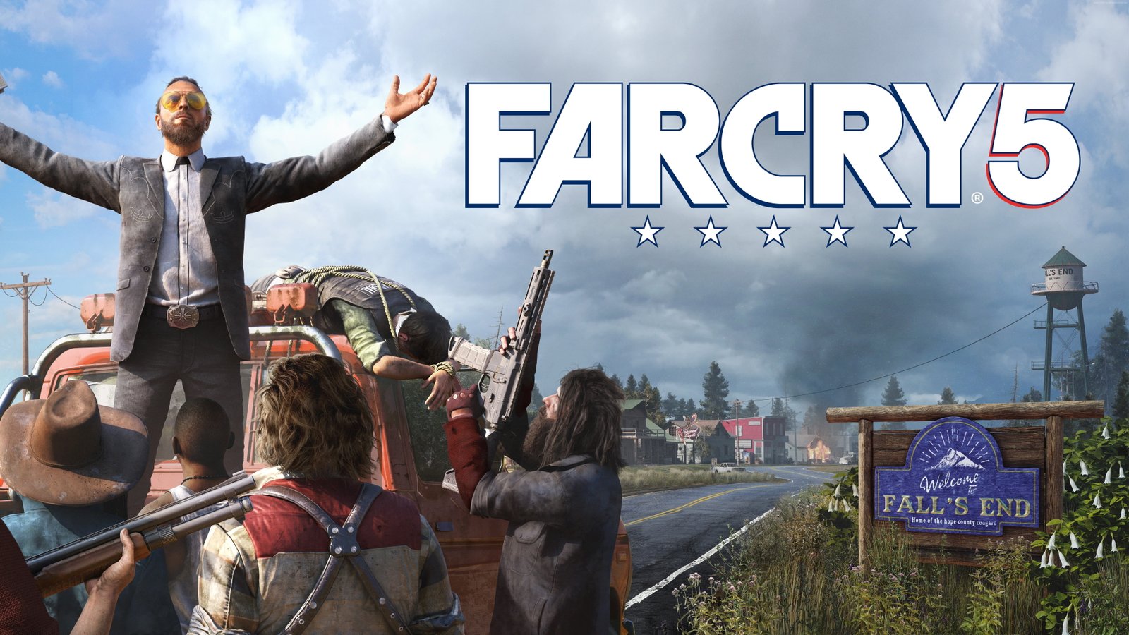 Far Cry 5 Think Divine poster Seed 2k 4k 5k 8k