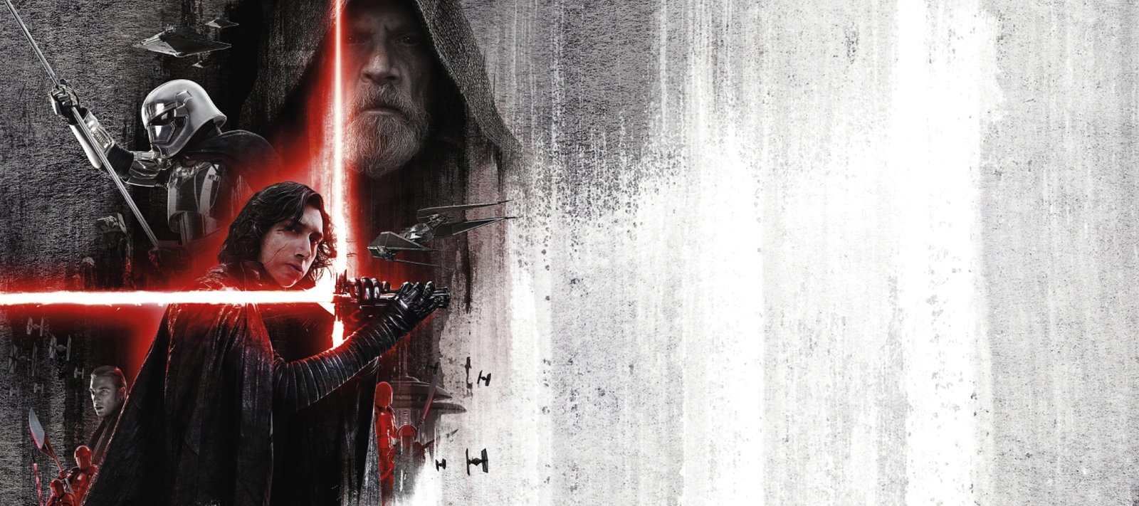 Star Wars The Last Jedi poster Adam Driver Mark Hamill 2k 4k 5k 8k