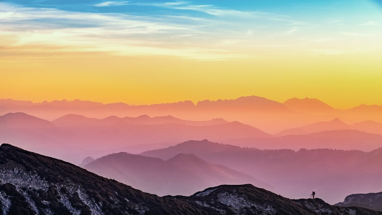 Sky Colors wallpaper beautiful multi color 2k