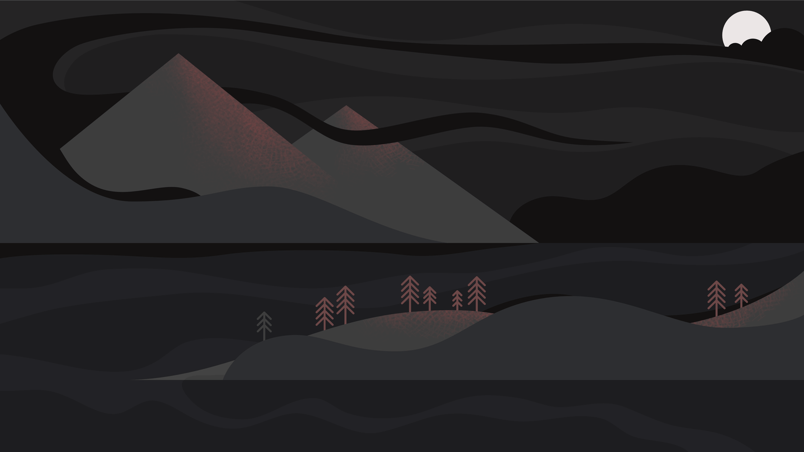 Summer on the Lake at Night 2k 4k 5k