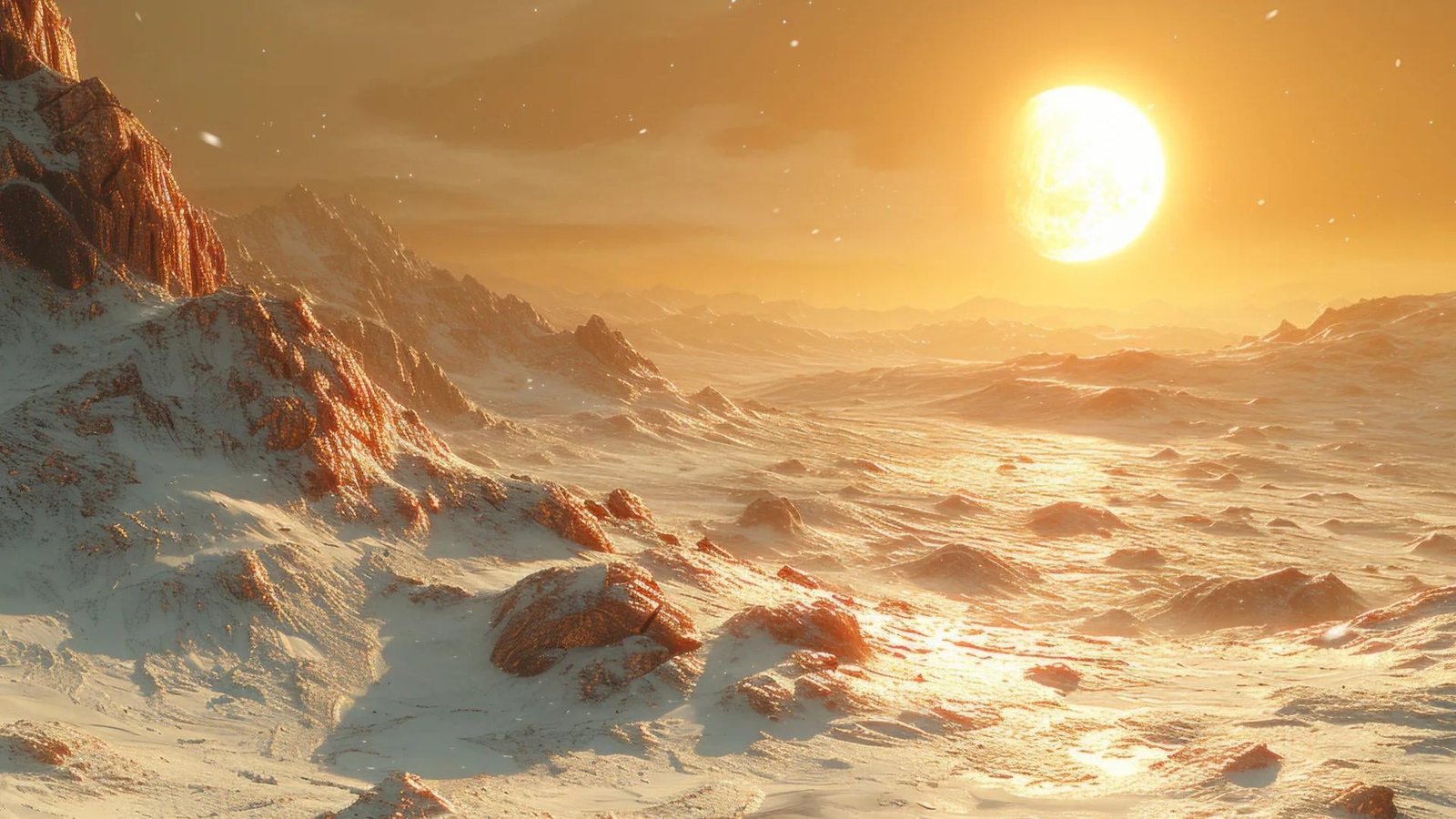 Hyper Realistic Alien Landscape 2k