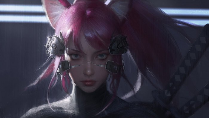 futuristic science fiction digital art concept artwork 2k