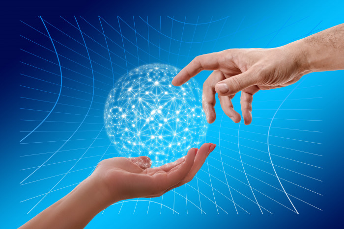 internet cyber network finger touch screen business businessman 2k 4k 5k