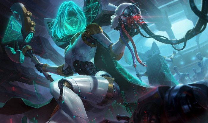 League of Legends PC gaming cyber cyborg