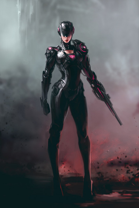 soldier female science fiction cyborg Cyber Woman
