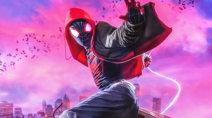 Spider Man Into The Verse Movies Background Spiderman 2k