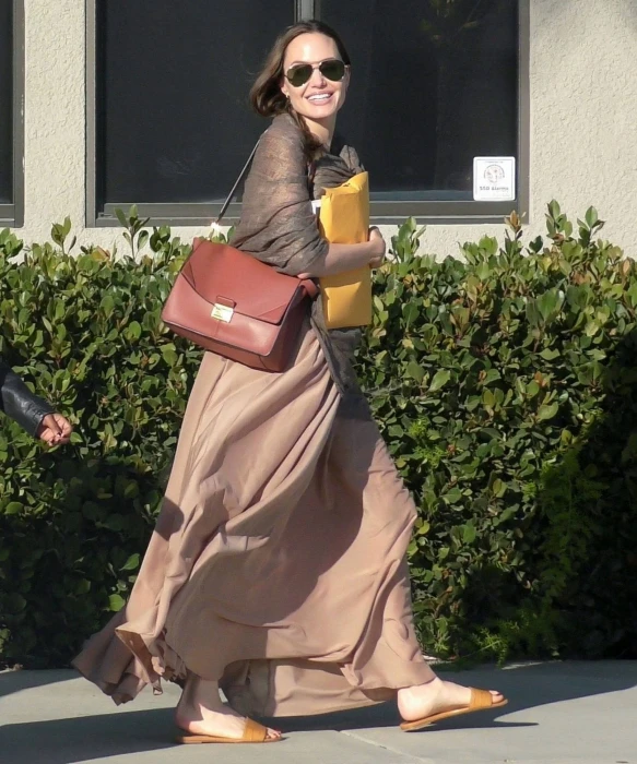 angelina jolie wearing fendi actress hollywood