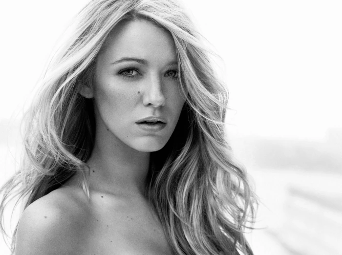 black and white blake lively actress hollywood