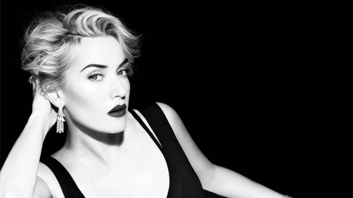 kate winslet greyscale photoshoot actress hollywood