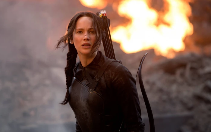 jennifer lawrence hunger games movie scene actress hollywood 2k