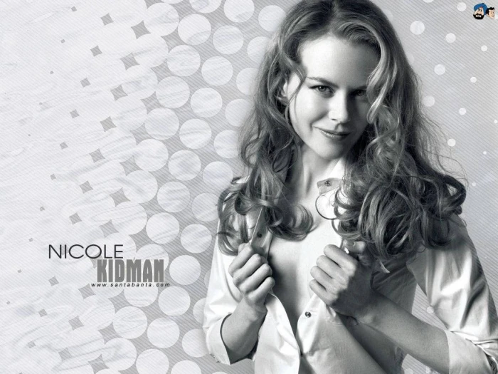 sexy nicole kidman black and white actress hollywood
