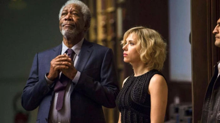 morgan freeman and scarlett johansson actress hollywood
