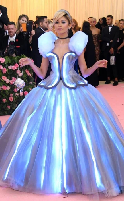 zendaya cinderella gown actress hollywood