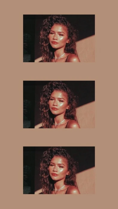 zendaya selfie collage actress hollywood