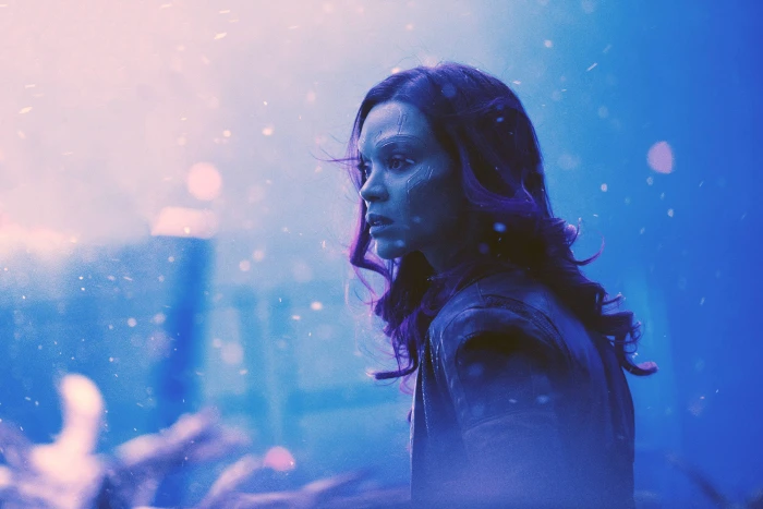 zoe saldana gamora in avengers actress hollywood 2k