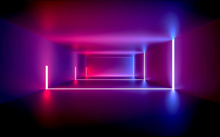 design neon abstract light background room 53 2k