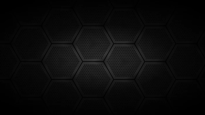 digital art abstract dark hexagon geometric shape pattern