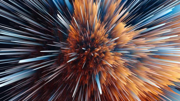 explosion particle abstraction abstract art graphics 2k