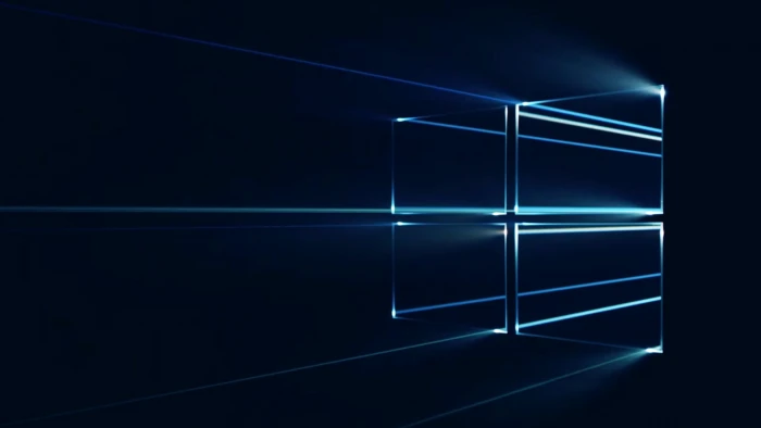 Microsoft Windows 10 Desktop Wallpaper 04 abstract black color