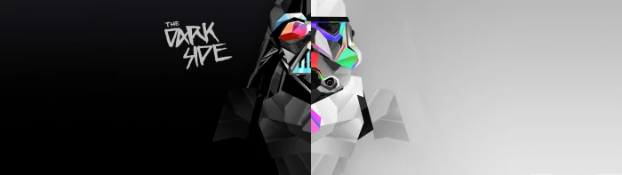 multiple display dual monitors abstract digital art stormtrooper 6 2k