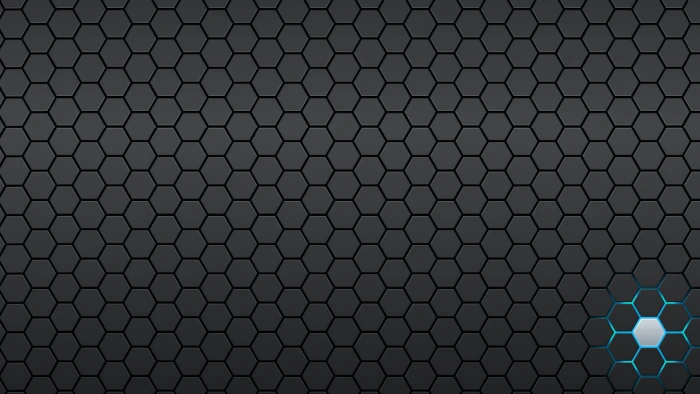 photo of black and gray honeycomb pattern digital wallpaper abstract
