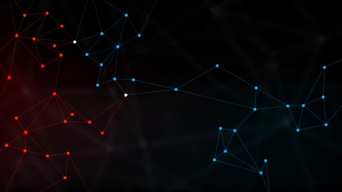 Plexus network abstract line art connectivity dots digital 2k