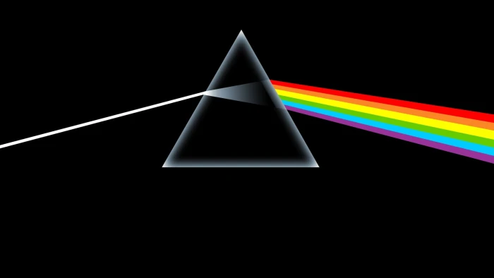 The Dark Side of the Moon by Pink Floyd wallpaper prism album covers