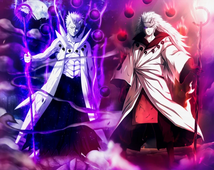 two male anime characters wallpaper untitled Naruto Shippuuden 2k 4k