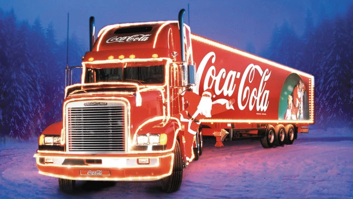 Coca Cola Christmas Truck HD coca cola delivery truck