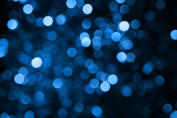 blue and white bokeh lights Poke glitter texture bright color 2k