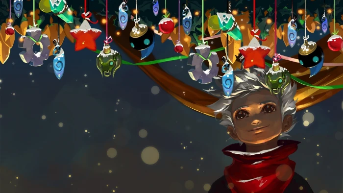 Bastion Christmas Supergiant Games representation human