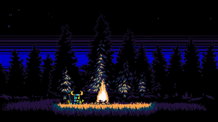 Shovel Knight video games pixel art retro 8 bit 16