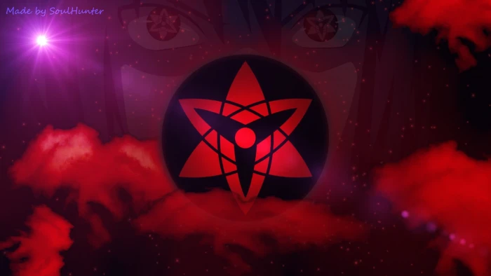 Akatsuki eye logo Anime Naruto Mangeky Sharingan Sasuke Uchiha